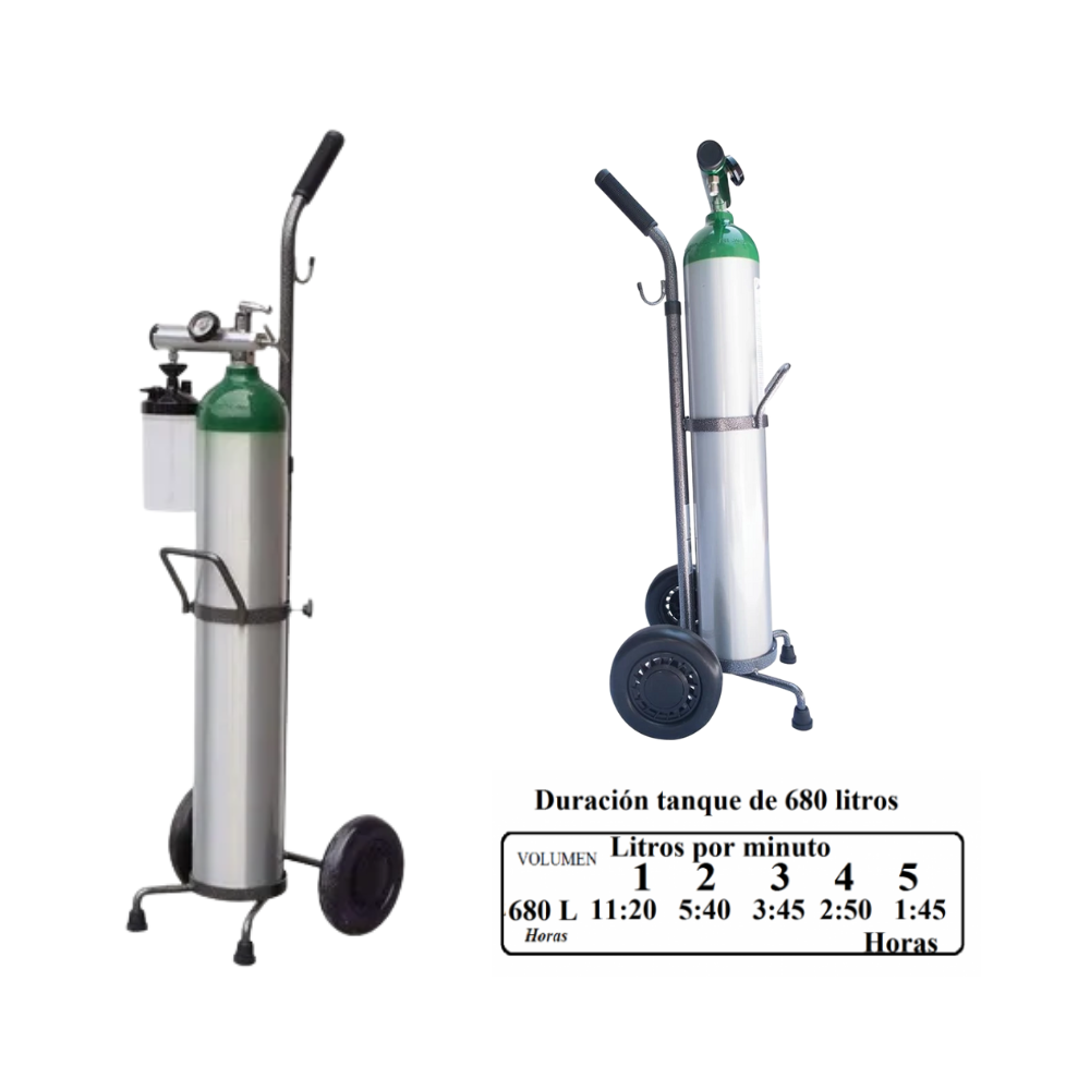 TANQUE DE OXÍGENO 680 LTS